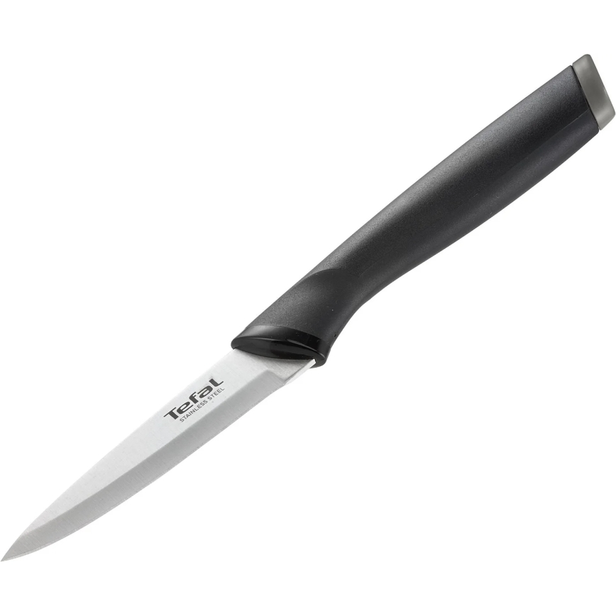 Tefal - Ανοξείδωτο μαχαίρι κουζίνας COMFORT 9 cm γυαλιστερό χρώμιο/μαύρο