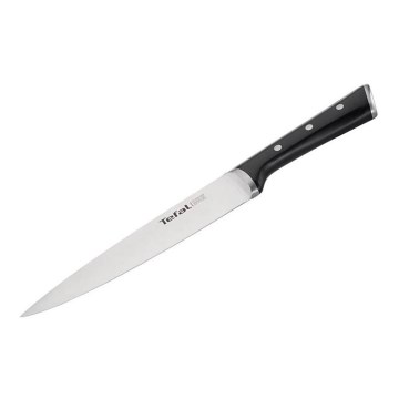 Tefal - Ανοξείδωτο μαχαίρι κουζίνας ICE FORCE 20 cm γυαλιστερό χρώμιο/μαύρο