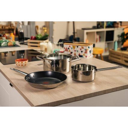 Tefal - Βαθύ τηγάνι με καπάκι COOK EAT 24 εκ.