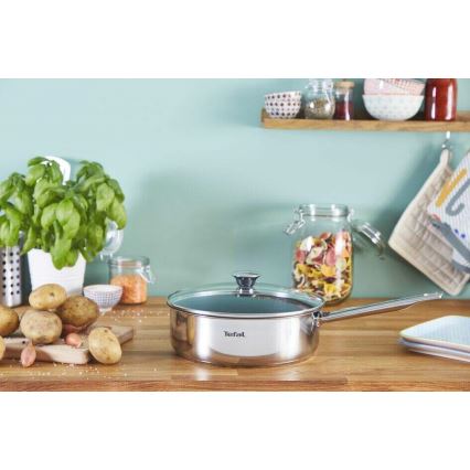 Tefal - Βαθύ τηγάνι με καπάκι COOK EAT 24 εκ.