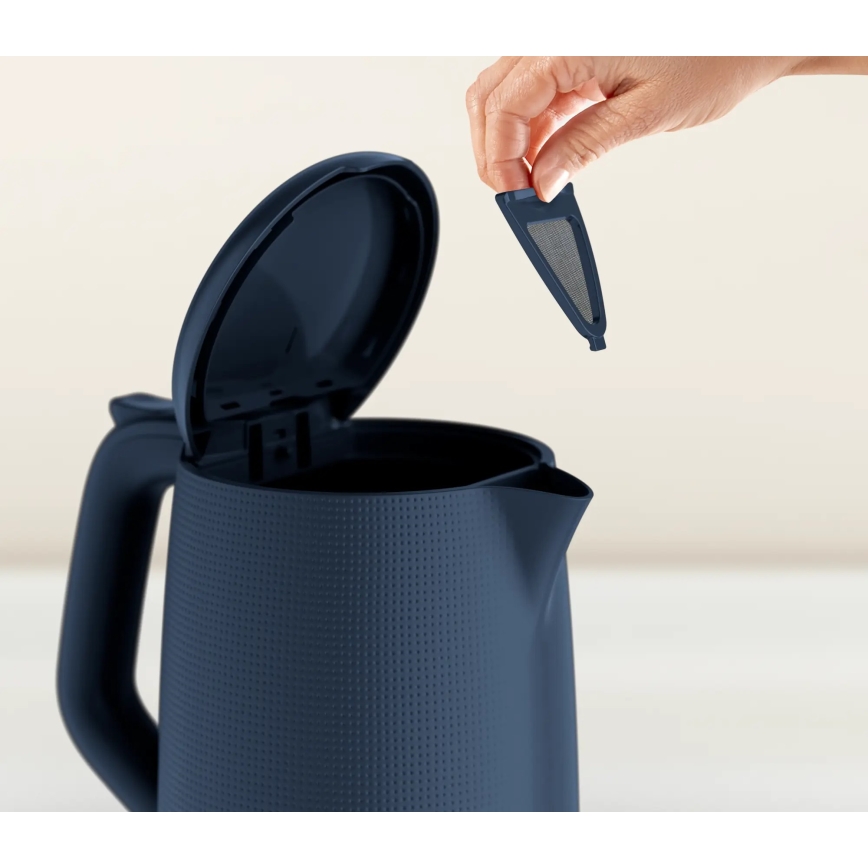 Tefal - Βραστήρας MORNING 1,7 l 2400W/230V μπλε