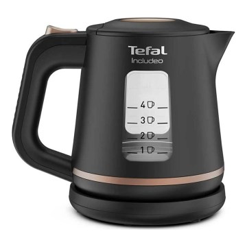 Tefal - Βραστήρας INCLUDEO 1l 2400W/230V μαύρο