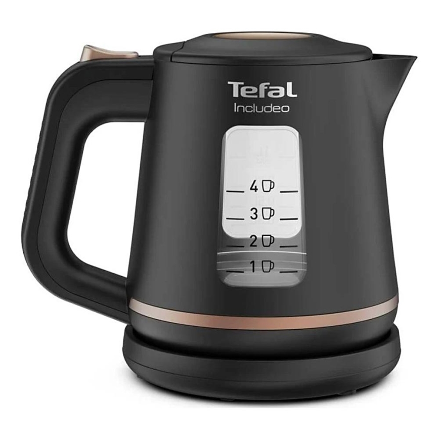 Tefal - Βραστήρας INCLUDEO 1l 2400W/230V μαύρο