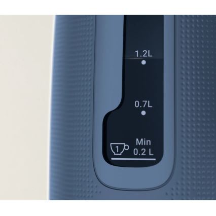 Tefal - Βραστήρας MORNING 1,7 l 2400W/230V μπλε