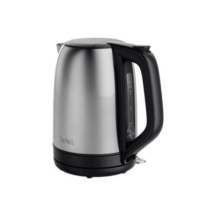 Tefal - Βραστήρας SUBITO 1,7l 2400W/230V ανοξείδωτο ατσάλι/μαύρο