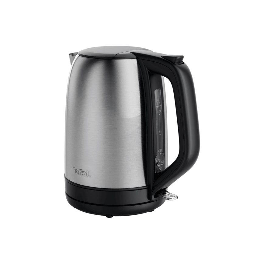 Tefal - Βραστήρας SUBITO 1,7l 2400W/230V ανοξείδωτο ατσάλι/μαύρο