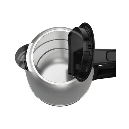 Tefal - Βραστήρας SUBITO 1,7l 2400W/230V ανοξείδωτο ατσάλι/μαύρο