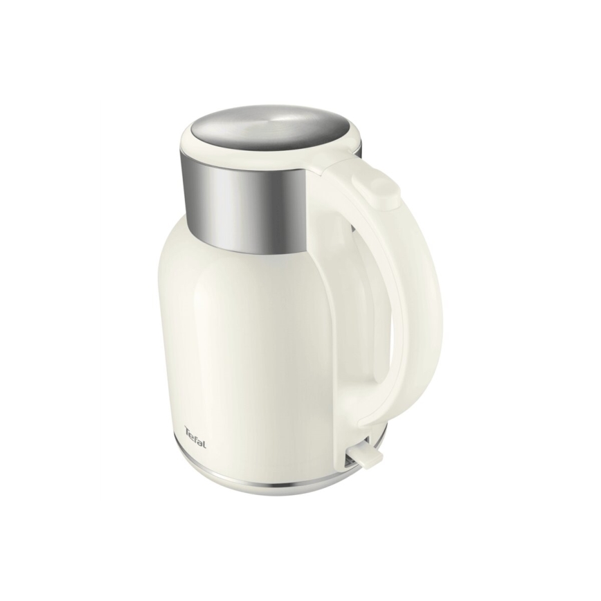 Tefal - Βραστήρας THERMO PROTECT XL 1,9l 1650W/230V ανοξείδωτο ατσάλι/λευκό