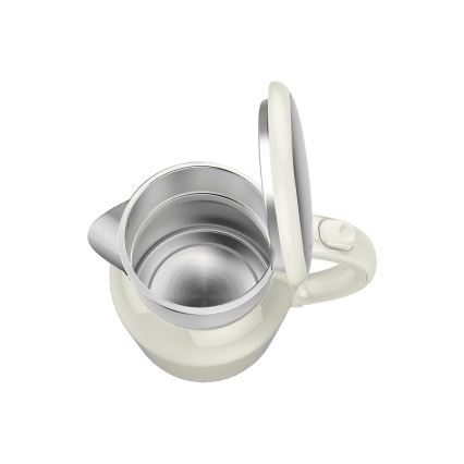 Tefal - Βραστήρας THERMO PROTECT XL 1,9l 1650W/230V ανοξείδωτο ατσάλι/λευκό
