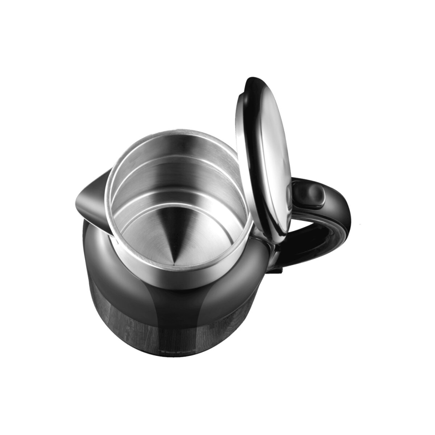 Tefal - Βραστήρας THERMO PROTECT XL 1,9l 1650W/230V ανοξείδωτο ατσάλι/μαύρο