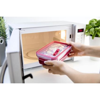 Tefal - Δοχείο τροφίμων 0,8 λ MASTER SEAL MICRO κόκκινο