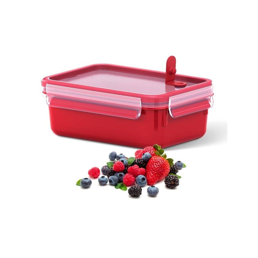Tefal - Δοχείο τροφίμων 0,8 λ MASTER SEAL MICRO κόκκινο
