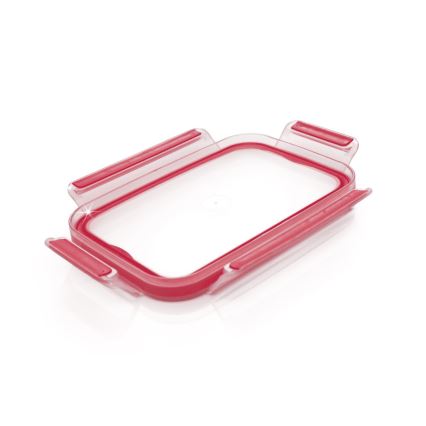 Tefal - Δοχείο τροφίμων 1,3 l MSEAL GLASS κόκκινο/γυαλί