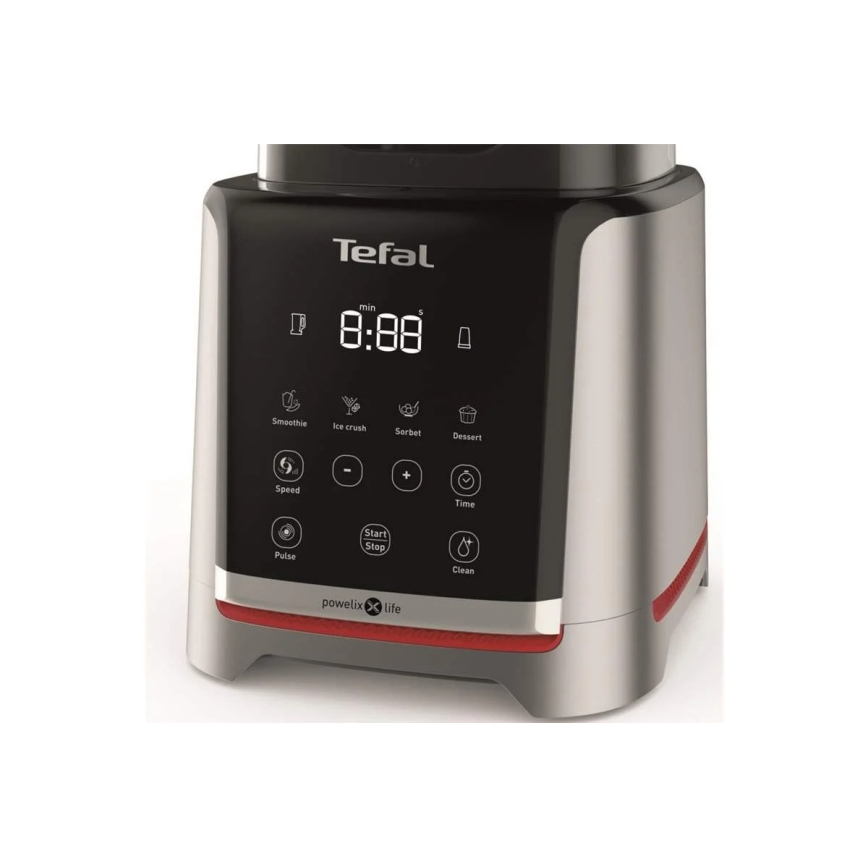 Tefal - Επιτραπέζιο μπλέντερ 1,7 l INFINITYMIX+ 1600W/230V μαύρο/ανοξείδωτο ατσάλι