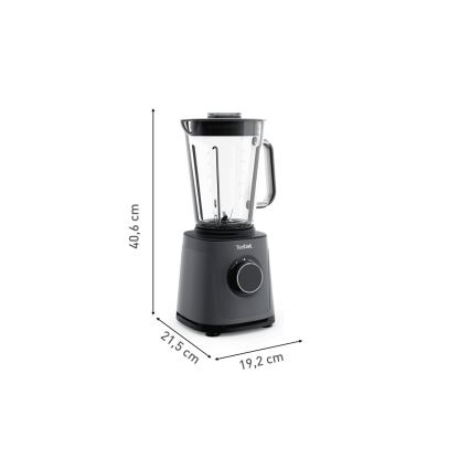 Tefal - Επιτραπέζιο μπλέντερ 2 l PERFECTMIX+ 1200W/230V μαύρο