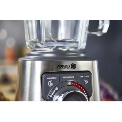 Tefal -  Επιτραπέζιο μπλέντερ 2 l PERFECTMIX+ 1200W/230V ματ χρώμιο/μαύρο