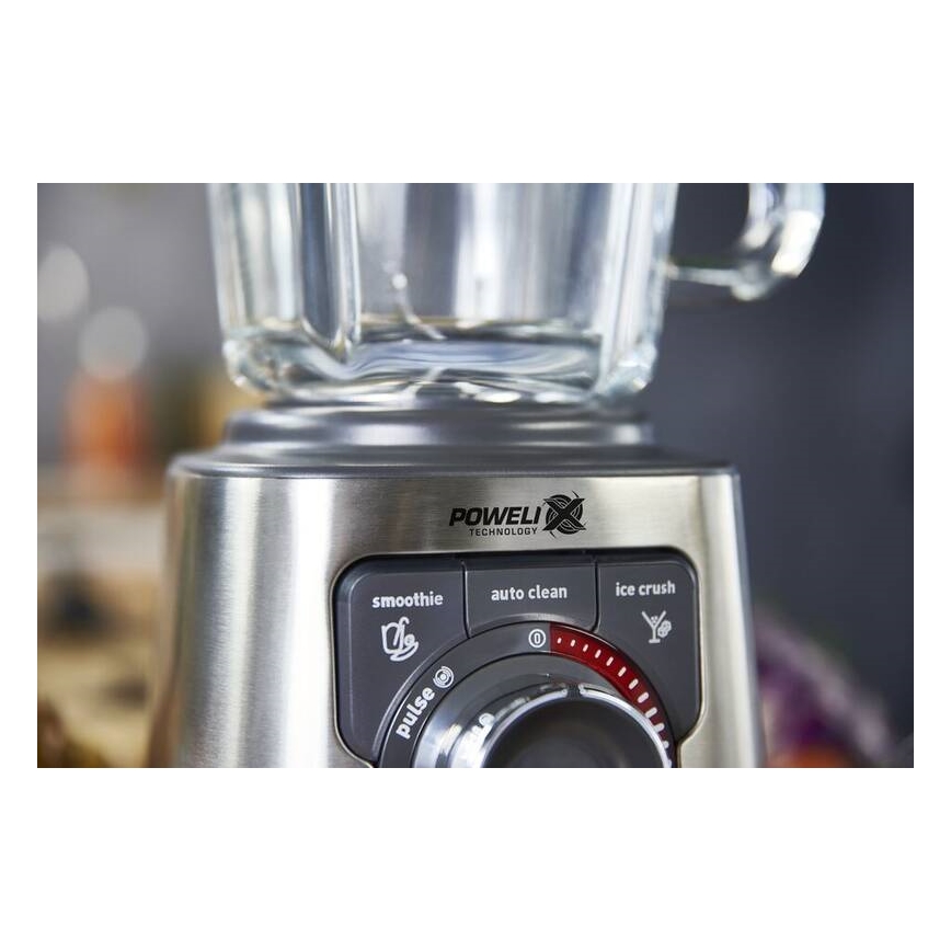 Tefal -  Επιτραπέζιο μπλέντερ 2 l PERFECTMIX+ 1200W/230V ματ χρώμιο/μαύρο