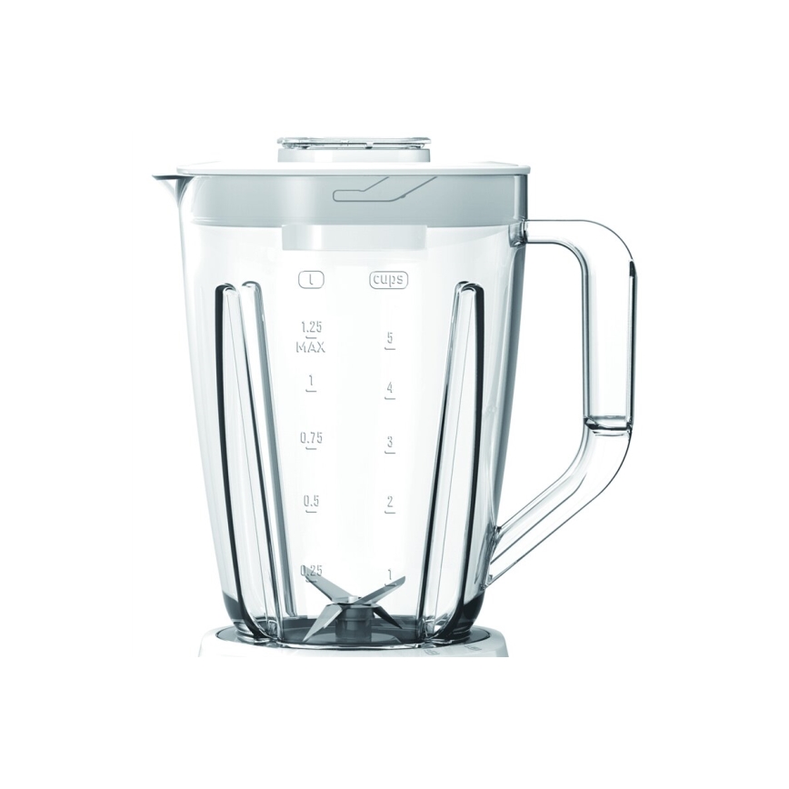 Tefal - Επιτραπέζιο μπλέντερ BLENDFORCE 600W/230V λευκό
