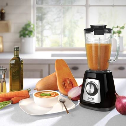Tefal - Επιτραπέζιο μπλέντερ BLENDFORCE 800W/230V μαύρο/ανοξείδωτο ατσάλι