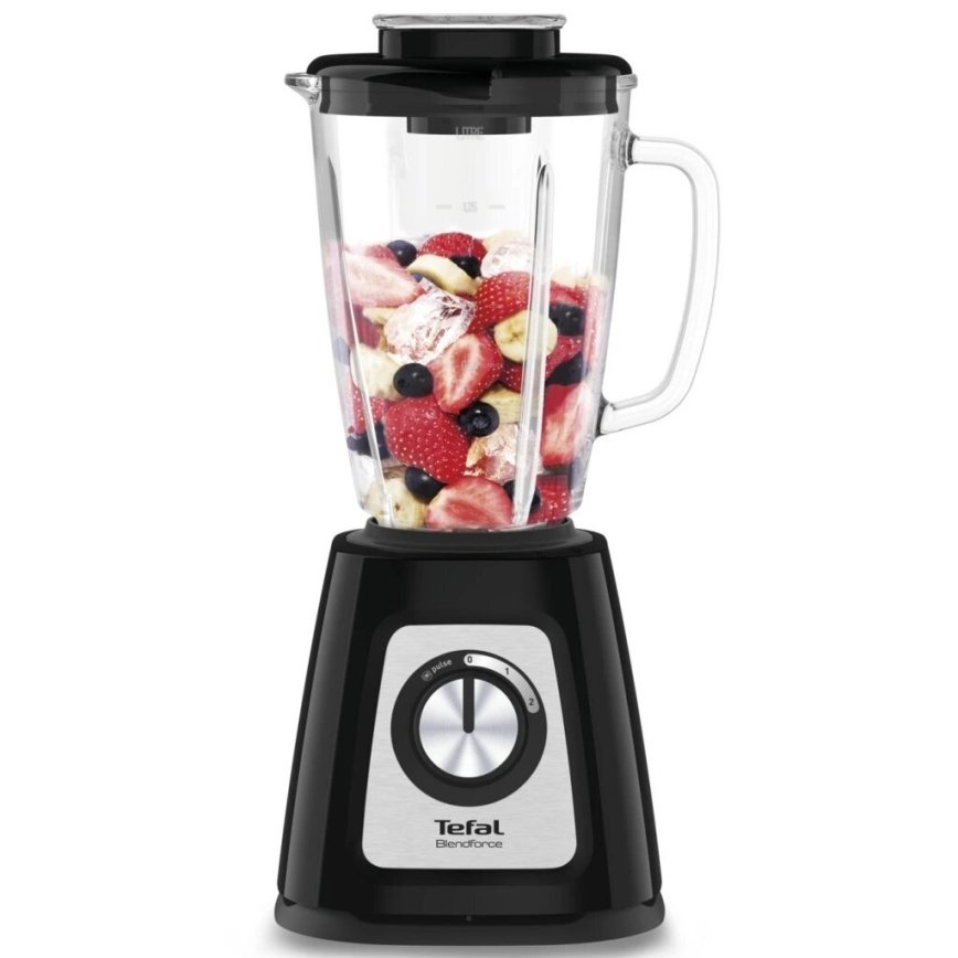 Tefal - Επιτραπέζιο μπλέντερ BLENDFORCE 800W/230V μαύρο/ανοξείδωτο ατσάλι