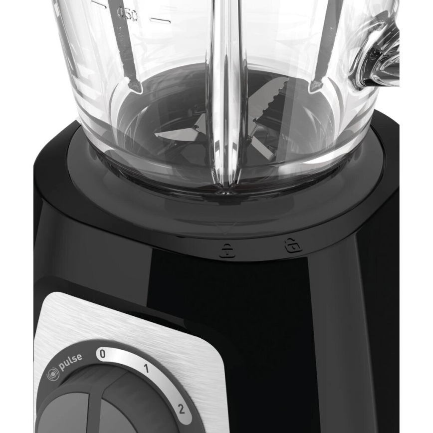 Tefal - Επιτραπέζιο μπλέντερ BLENDFORCE 800W/230V μαύρο/ανοξείδωτο ατσάλι