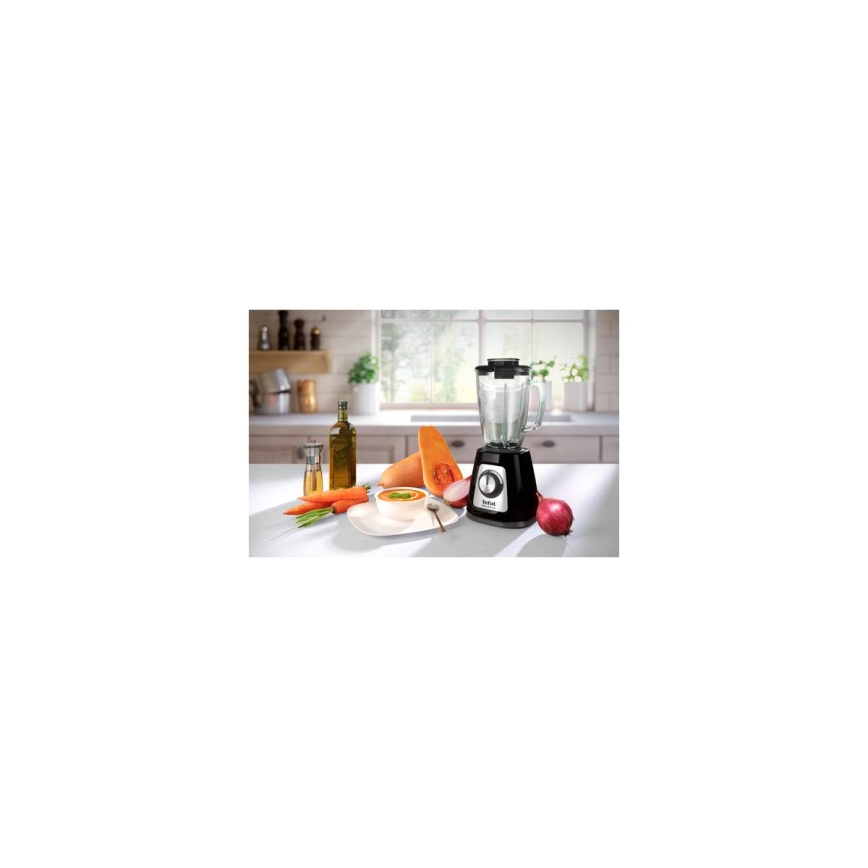 Tefal - Επιτραπέζιο μπλέντερ BLENDFORCE 800W/230V μαύρο/ανοξείδωτο ατσάλι