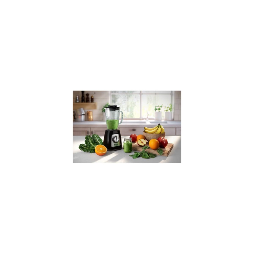 Tefal - Επιτραπέζιο μπλέντερ BLENDFORCE 800W/230V μαύρο/ανοξείδωτο ατσάλι