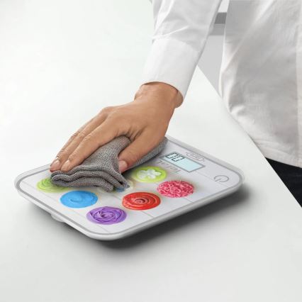 Tefal - Ζυγαριά κουζίνας OPTISS 2xAAA πολύχρωμη