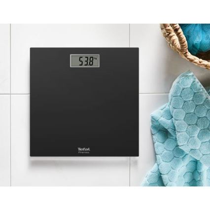 Tefal - Ζυγαριά μπάνιου PREMISS 1xCR2032 μαύρο
