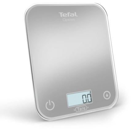 Tefal - Ζυγαριά κουζίνας OPTISS 2xAAA γκρι