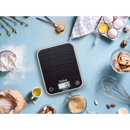 Tefal - Ζυγαριά κουζίνας OPTISS 2xAAA μαύρο