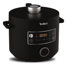 Tefal -  Ηλεκτρική χύτρα ταχύτητας TURBO CUISINE 4,8 l 1090W/230V μαύρο
