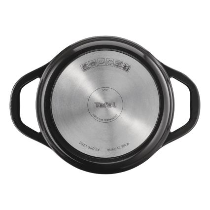 Tefal - Κατσαρόλα με καπάκι AIR 20 εκ. ανθρακί