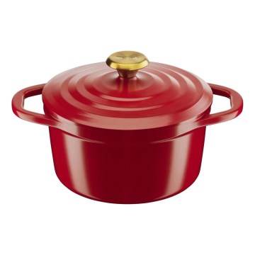 Tefal - Κατσαρόλα με καπάκι AIR 20 εκ. κόκκινη
