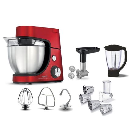 Tefal - Κουζινομηχανή MASTERCHEF GOURMET 1100W/230V κόκκινο