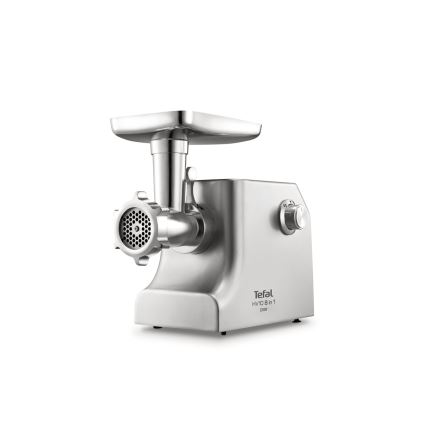 Tefal - Μηχανή κιμά / Κρεατομηχανή 8σε1 2200W/230V ασημί