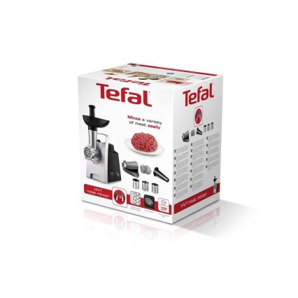 Tefal - Μηχανή κιμά / Κρεατομηχανή 7σε1 1400W/230V μαύρο/ασημί