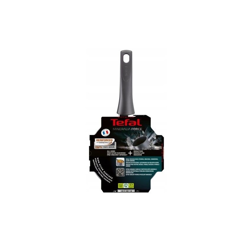 Tefal - Μικρή κατσαρόλα με καπάκι MINERALIA 18 cm