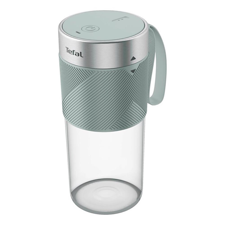 Tefal - Μπλέντερ για smoothies BLENDFORCE 50W/5V 1200 mAh μέντα