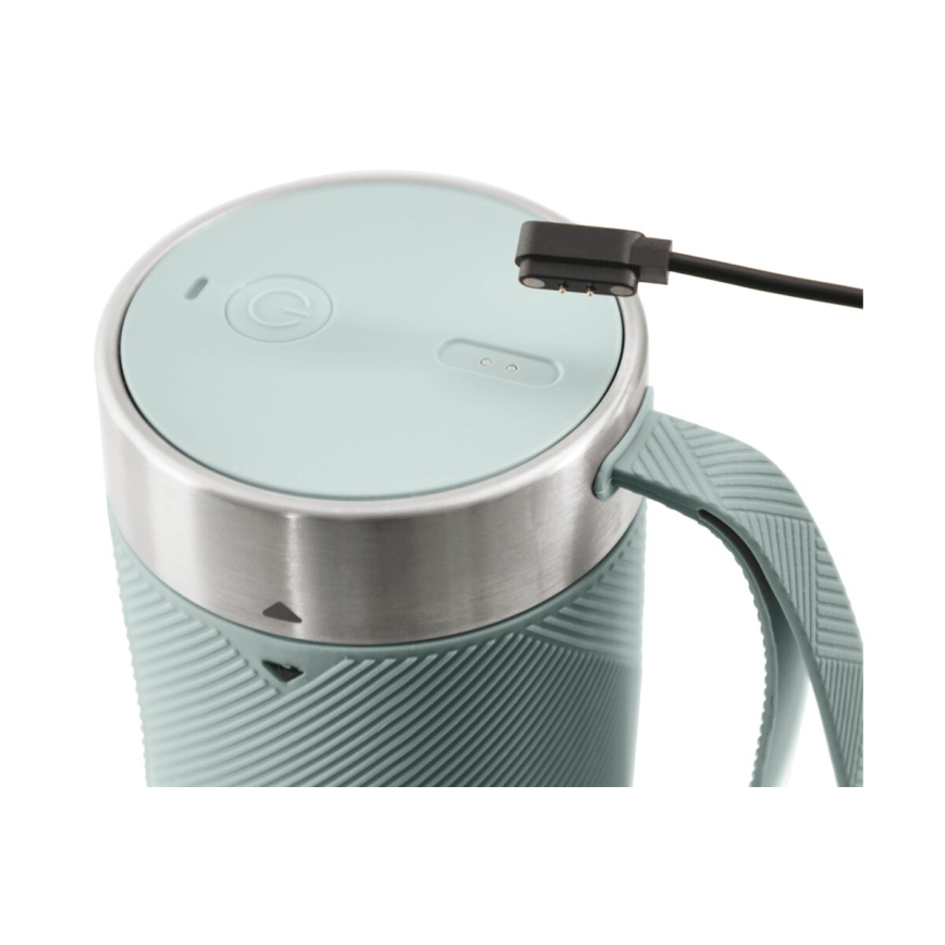 Tefal - Μπλέντερ για smoothies BLENDFORCE 50W/5V 1200 mAh μέντα