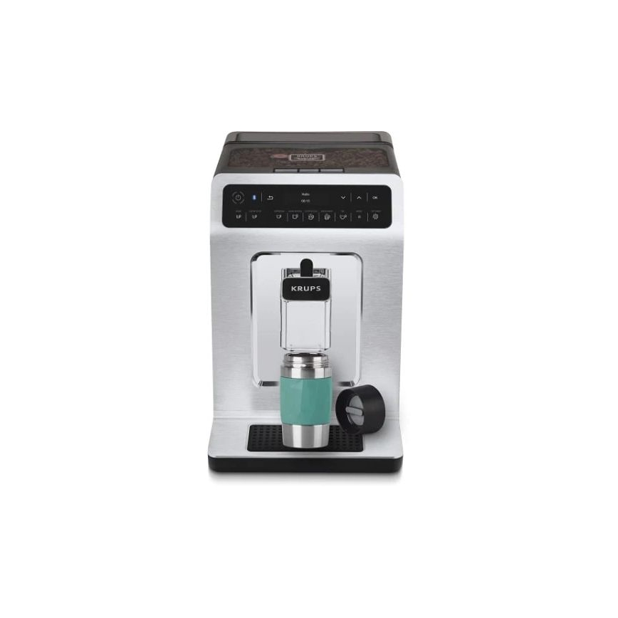 Tefal - Μπουκάλι Θερμός 300 ml COMPACT MUG ανοξείδωτο ατσάλι/πράσινο