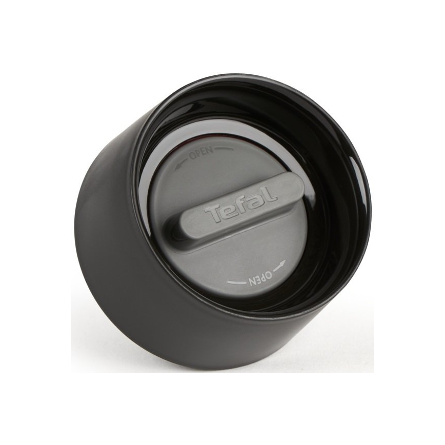 Tefal - Μπουκάλι Θερμός 300 ml COMPACT MUG ανοξείδωτο ατσάλι/πράσινο