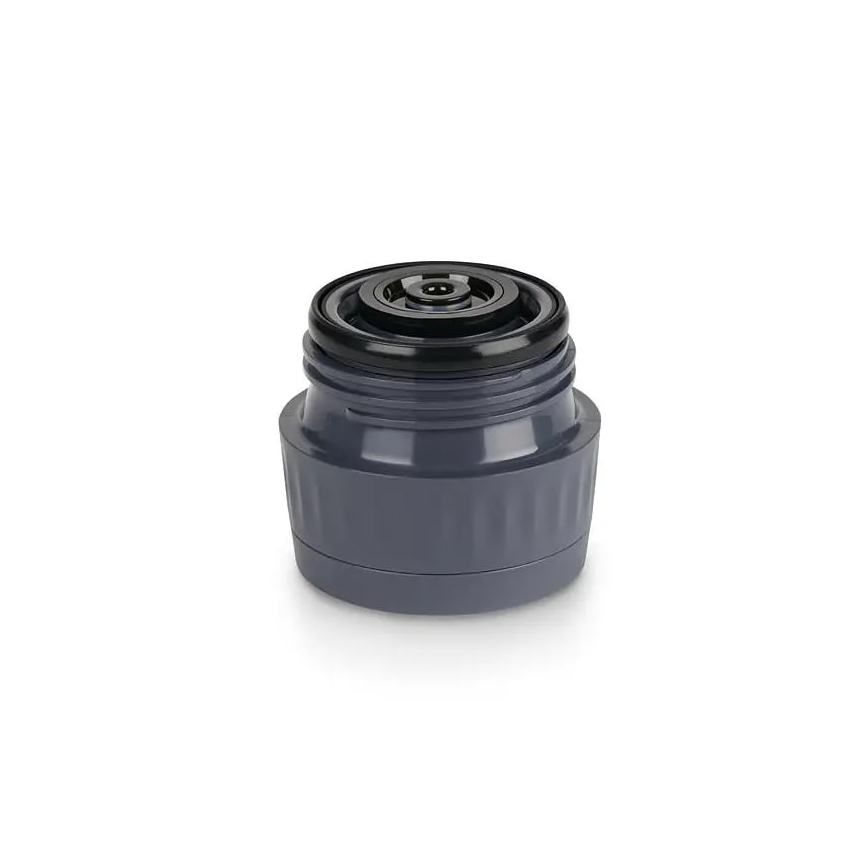 Tefal - Μπουκάλι Θερμός 360 ml EASY TWIST MUG ανοξείδωτο ατσάλι/πράσινο