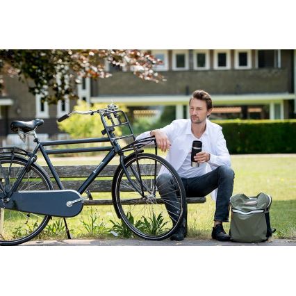 Tefal - Κούπα ταξιδιού 360 ml TRAVEL MUG ανοξείδωτο/μαύρο