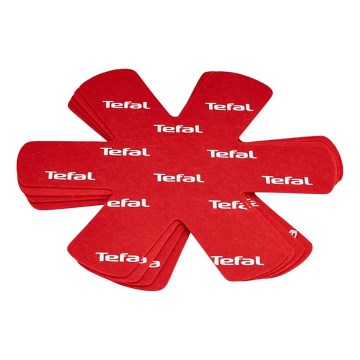 Tefal - Προστατευτικά τηγανιού σετ 4 τμχ INGENIO κόκκινο