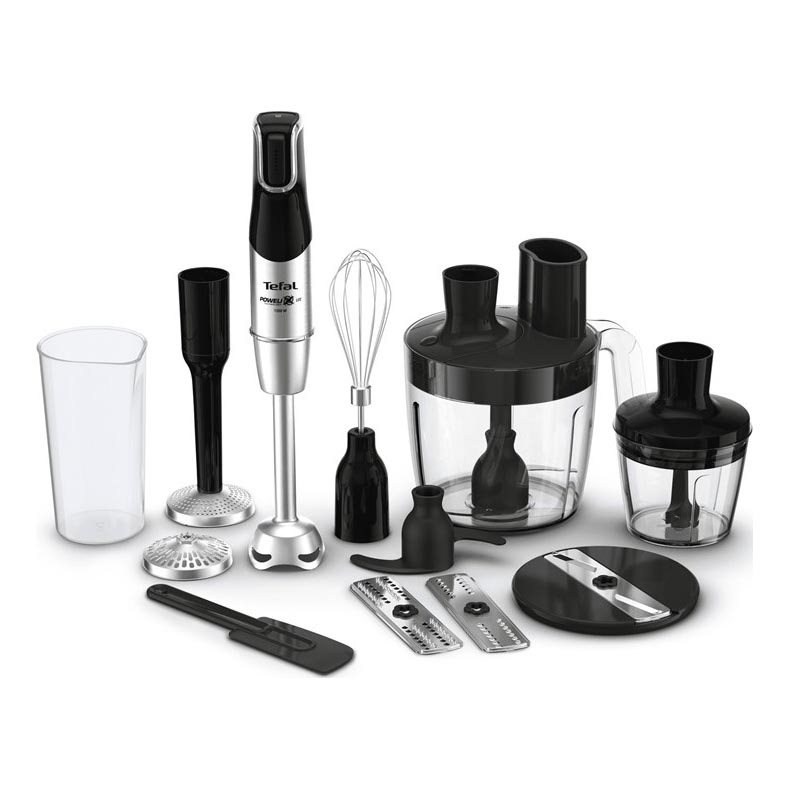Tefal - Ραβδομπλέντερ xειρός INFINY FORCE PRO 5σε1 1200W/230V μαύρο/ανοξείδωτο ατσάλι
