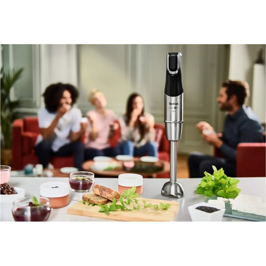 Tefal - Ραβδομπλέντερ xειρός INFINY FORCE PRO 5σε1 1200W/230V μαύρο/ανοξείδωτο ατσάλι