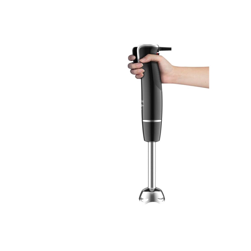 Tefal - Ραβδομπλέντερ xειρός INFINY FORCE V2 3σε1 1000W/230V μαύρο/ανοξείδωτο ατσάλι