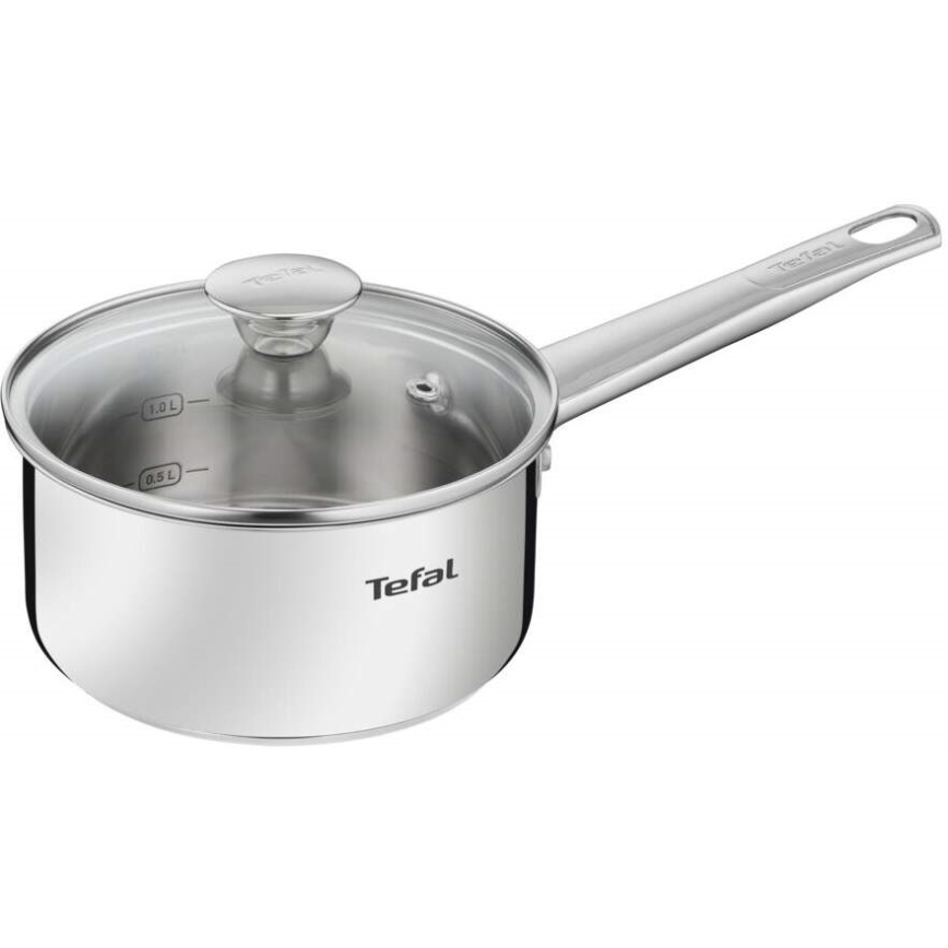 Tefal - Σετ of cookware 10 τμχ COOK EAT ανοξείδωτο ατσάλι