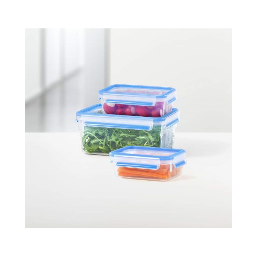 Tefal - Σετ of food containers 5 τμχ MASTER SEAL FRESH μπλε